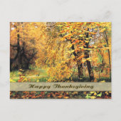 Gelukkig Thanksgiving. Fine Art Briefkaart (Voorkant)