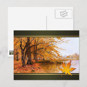Gelukkig Thanksgiving. Fine Art Briefkaart