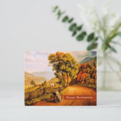 Gelukkig Thanksgiving. Fine Art Briefkaart (Staand voorkant)
