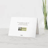 Gelukkig Thanksgiving. Fine Art Feestdagen Kaart (Achterkant)