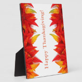 Gelukkig Thanksgiving! Fotoplaat (Zijkant)