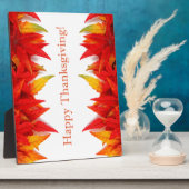 Gelukkig Thanksgiving! Fotoplaat (Zijkant)