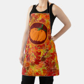 Gelukkig Thanksgiving! Glitteriehandschoen/pompoen Schort (Insitu)