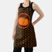 Gelukkig Thanksgiving! Glitteriehandschoen/pompoen Schort (Insitu)