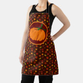 Gelukkig Thanksgiving! Glitteriehandschoen/pompoen Schort (Insitu)