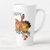 gelukkig thanksgiving herfst latte mok (Rechts)