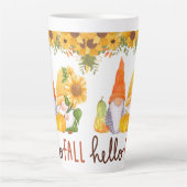 gelukkig thanksgiving herfst latte mok (Voorkant)