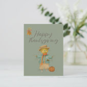  gelukkig Thanksgiving Holiday Briefkaart (Staand voorkant)