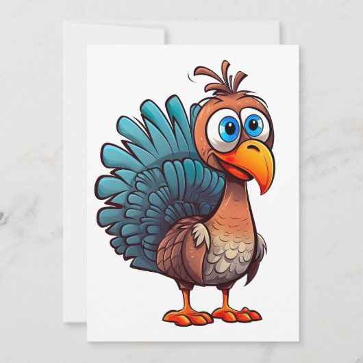 Gelukkig Thanksgiving Kaart (Voorkant)