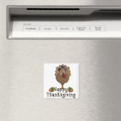 gelukkig thanksgiving kalkoen magneet (Insitu (Vaatwasser))