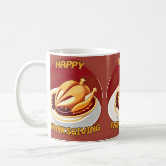 gelukkig thanksgiving koffiemok (Links)