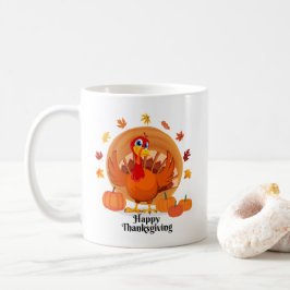 Gelukkig Thanksgiving koffiemok
