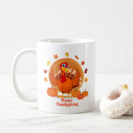 Gelukkig Thanksgiving koffiemok