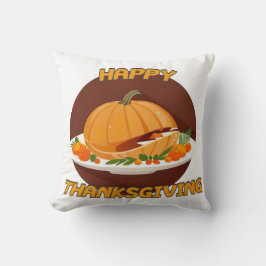 gelukkig thanksgiving kussen
