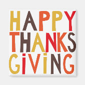 Gelukkig Thanksgiving! Magneet (Voorkant)