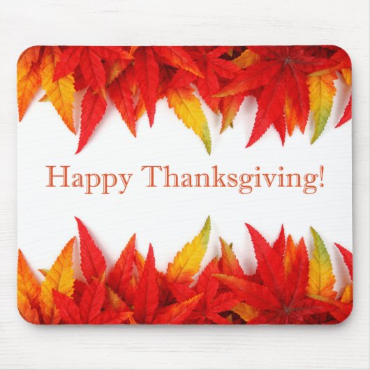 Gelukkig Thanksgiving! Muismat (Voorkant)