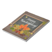 gelukkig thanksgiving notitieblok (Linkerzijde)