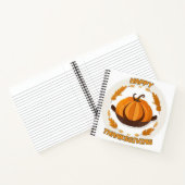 gelukkig thanksgiving notitieboek (Binnen)