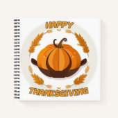 gelukkig thanksgiving notitieboek (Voorkant)