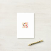 Gelukkig Thanksgiving! Opmerkingen Post-it® Notes (Op bureau)