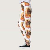 gelukkig thanksgiving pelgrim turkije leggings (Links)