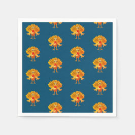 gelukkig thanksgiving , Thanksgiving turkije , Servet