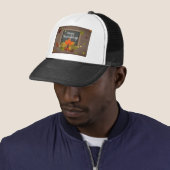 gelukkig thanksgiving trucker pet (In situ)