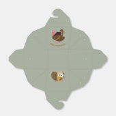 Gelukkig Thanksgiving! Turkije Bedankdoosjes (Uitgevouwen)