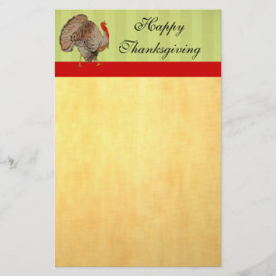 Gelukkig #Thanksgiving #Turkije #briefpapier Briefpapier