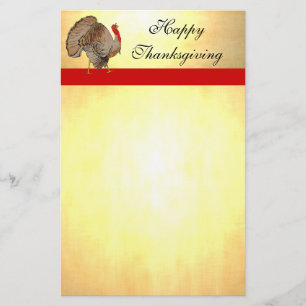 Gelukkig #Thanksgiving #Turkije #briefpapier Briefpapier
