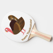 Gelukkig Thanksgiving! Turkije Tafeltennisbatje (Zijkant)