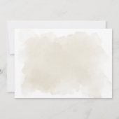 Gelukkig Thanksgiving. Waterverf bijtende botanisc Kaart (Achterkant)