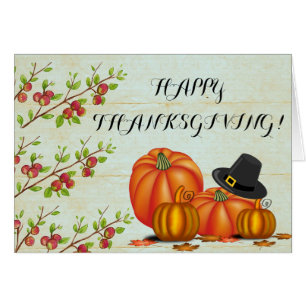 Gelukkig Thanksgiving! Wenskaart