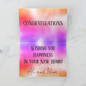 Gelukkig thuis Knus huis Aankondiging (Binnen)