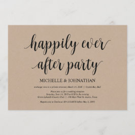 Gelukkig tot het eind, uitnodigingen voor een inti