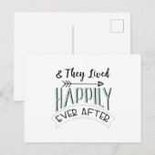 Gelukkig Tot Het Einde Der Tijden Briefkaart (Voorkant / Achterkant)