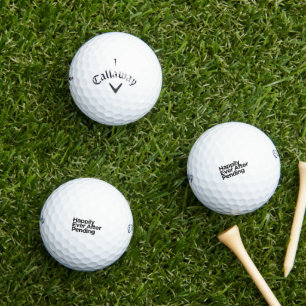 Gelukkig tot het zover is Nieuw Verlovingspaar Golfballen