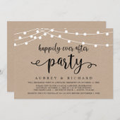 Gelukkig Tot In De Eeuwigheid Trouw Elopement Casu Kaart (Voorkant / Achterkant)