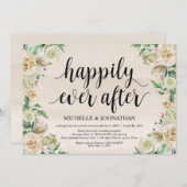 Gelukkig tot in de eeuwigheid, uitnodiging voor el (Voorkant / Achterkant)