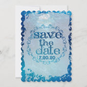 Gelukkig tot in Eeuwigheid Bewaar de Datum Save The Date (Achterkant)