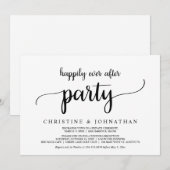 Gelukkig tot in lengte van dagen Feest, Elopement, Kaart (Voorkant / Achterkant)