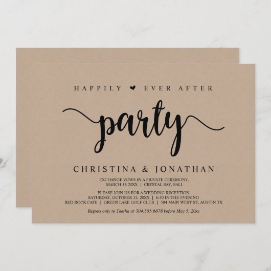 Gelukkig tot in lengte van dagen-feest, Modern Kra Kaart (Voorkant / Achterkant)