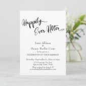 Gelukkig Trouwerijfeest Gouden Confetti Kaart (Staand voorkant)