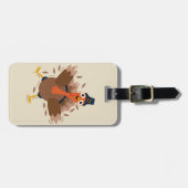 Gelukkig Turkije Bagagelabel (Voorkant horizontaal)