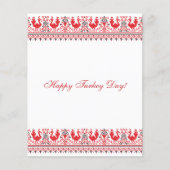 Gelukkig Turkije Dag! Flyer (Voorkant)