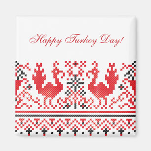 Gelukkig Turkije Dag! Magneet