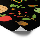 Gelukkig Turkije Dag! Poster (Hoek)