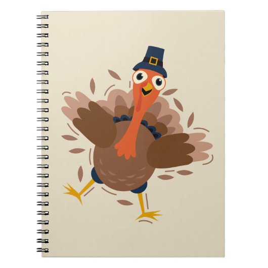 Gelukkig Turkije Notitieboek (Voorkant)