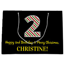 Gelukkig tweede verjaardag en vrolijk kerstfeest, 