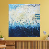 Gelukkig uitzicht canvas afdruk (Insitu (Woonkamer))